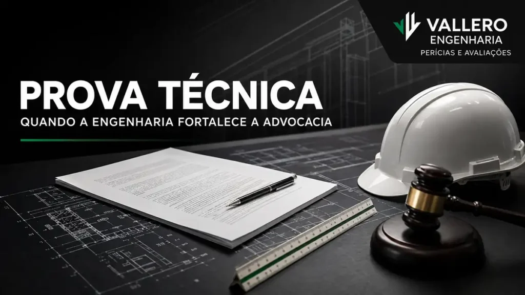 Prova técnica: quando a engenharia fortalece a advocacia