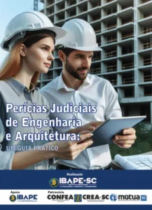 Livro Perícias Judiciais de Engenharia e Arquitetura — Um Guia Prático, do qual o Eng. Marcelo Vallero é coautor